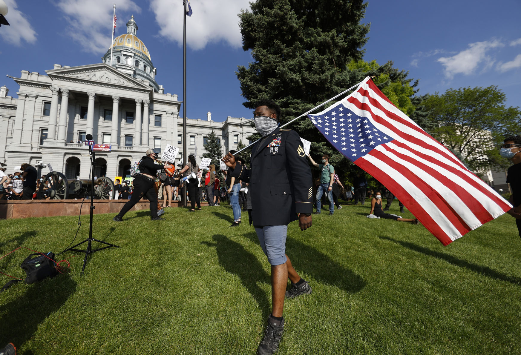 Minneapolis Police Death Denver Protest